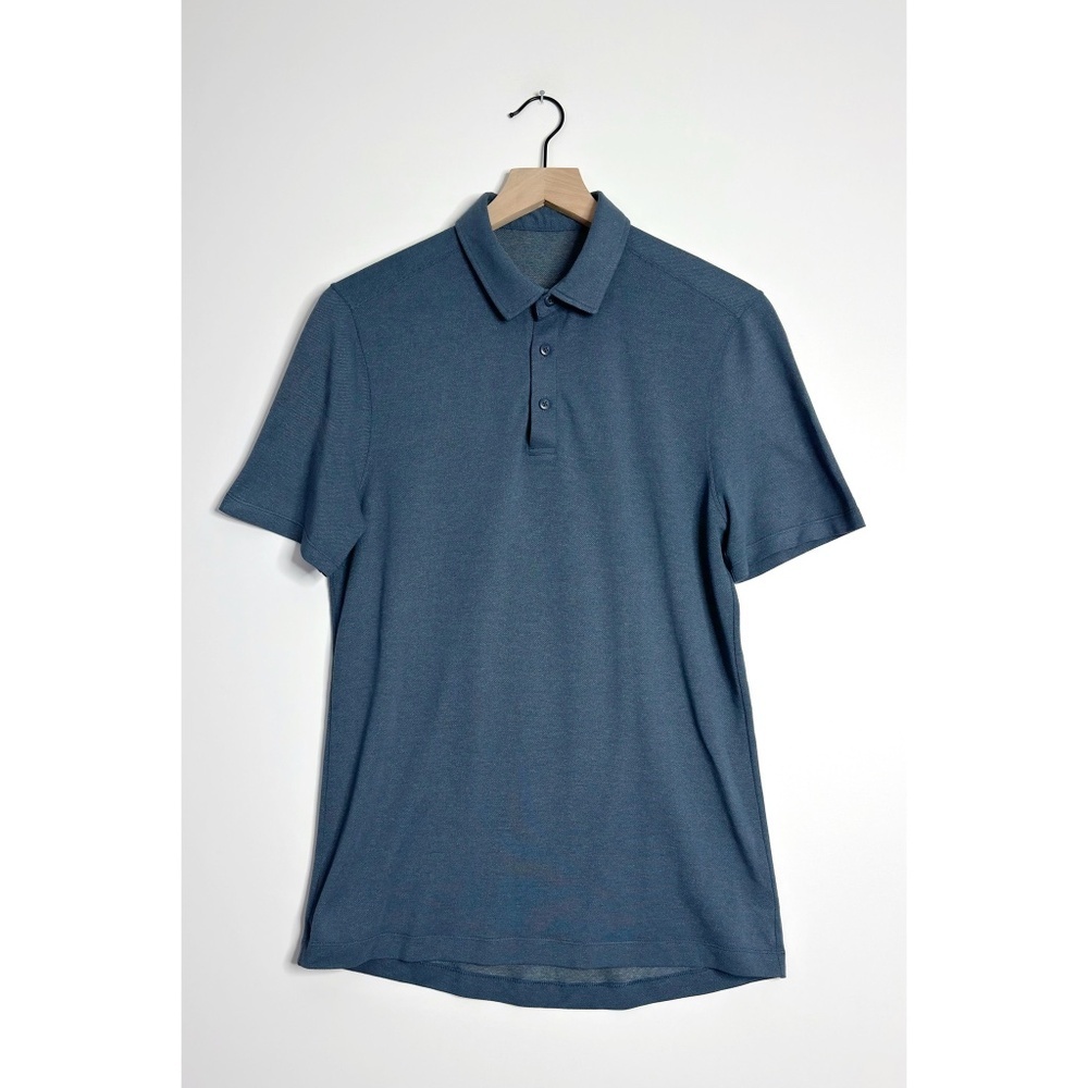 LULULEMON Mens Short Sleeve Polo Shirt